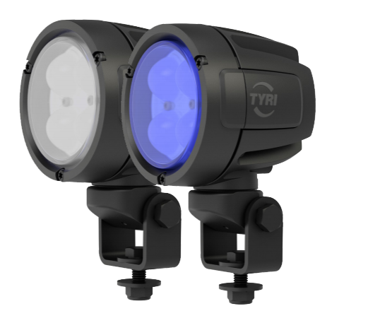 TYRI D8 BluePoint LED Warning Light - 12-48V