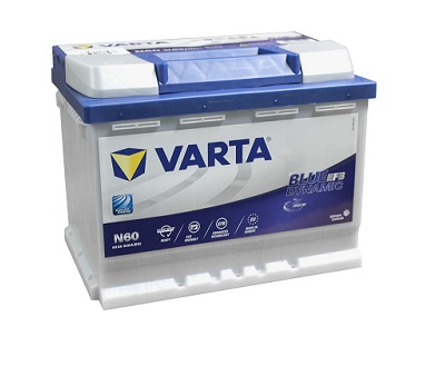 VARTA Accu Blue Dynamic EFB N60 560.500.064 - 12V 60Ah